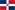Flagge Dom. Republik