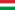 Flagge Ungarn